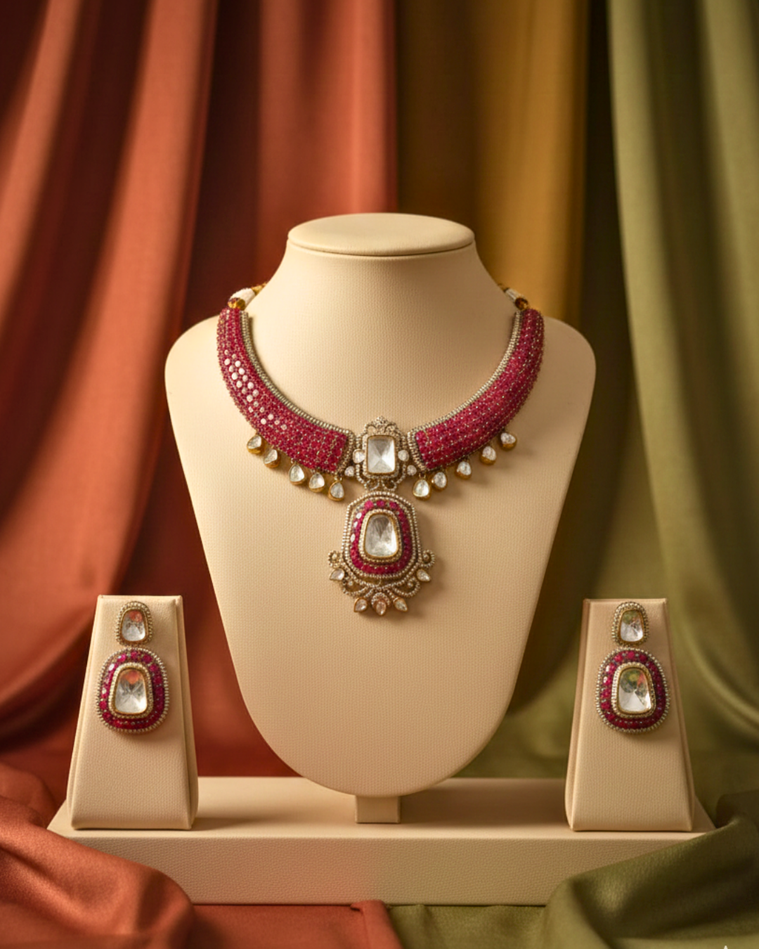 Noor-e-Ruby Choker Set