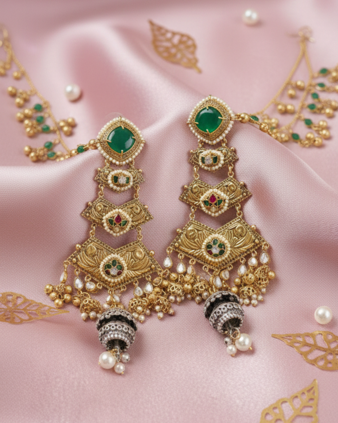 Iraaya Emerald Earrings