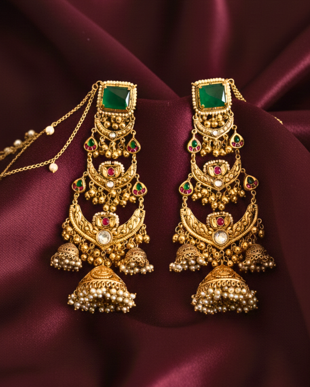 Amira Emerald Earrings