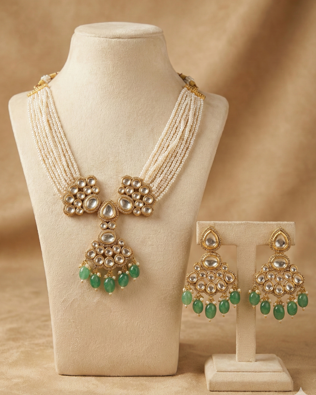 Aarna Pearl Haar Set
