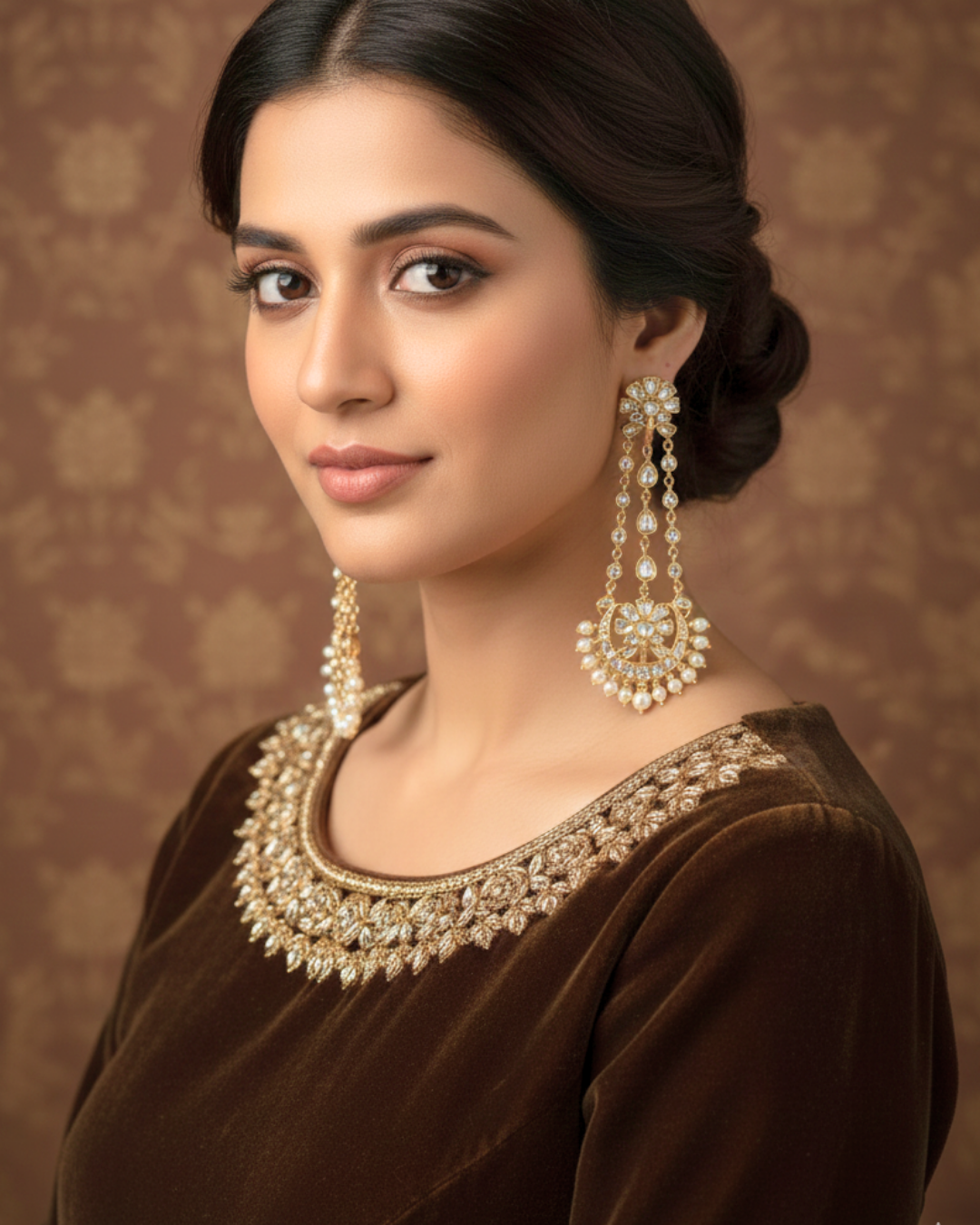 Zubeida Heritage Chandelier Earrings