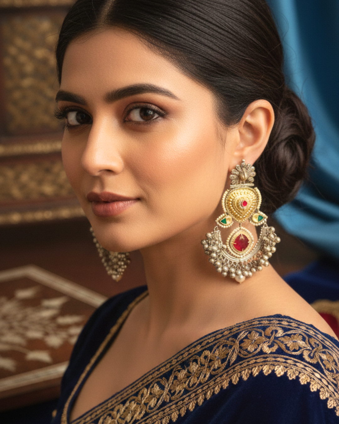 Amira Temple Earrings