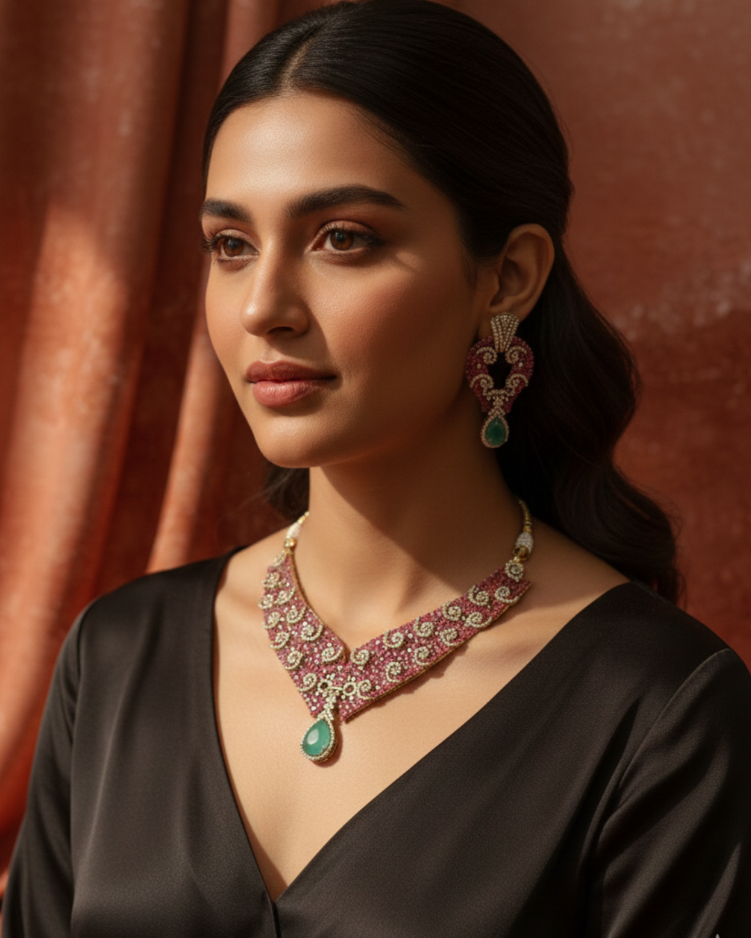 Meher-E-Noor Heritage Necklace Set