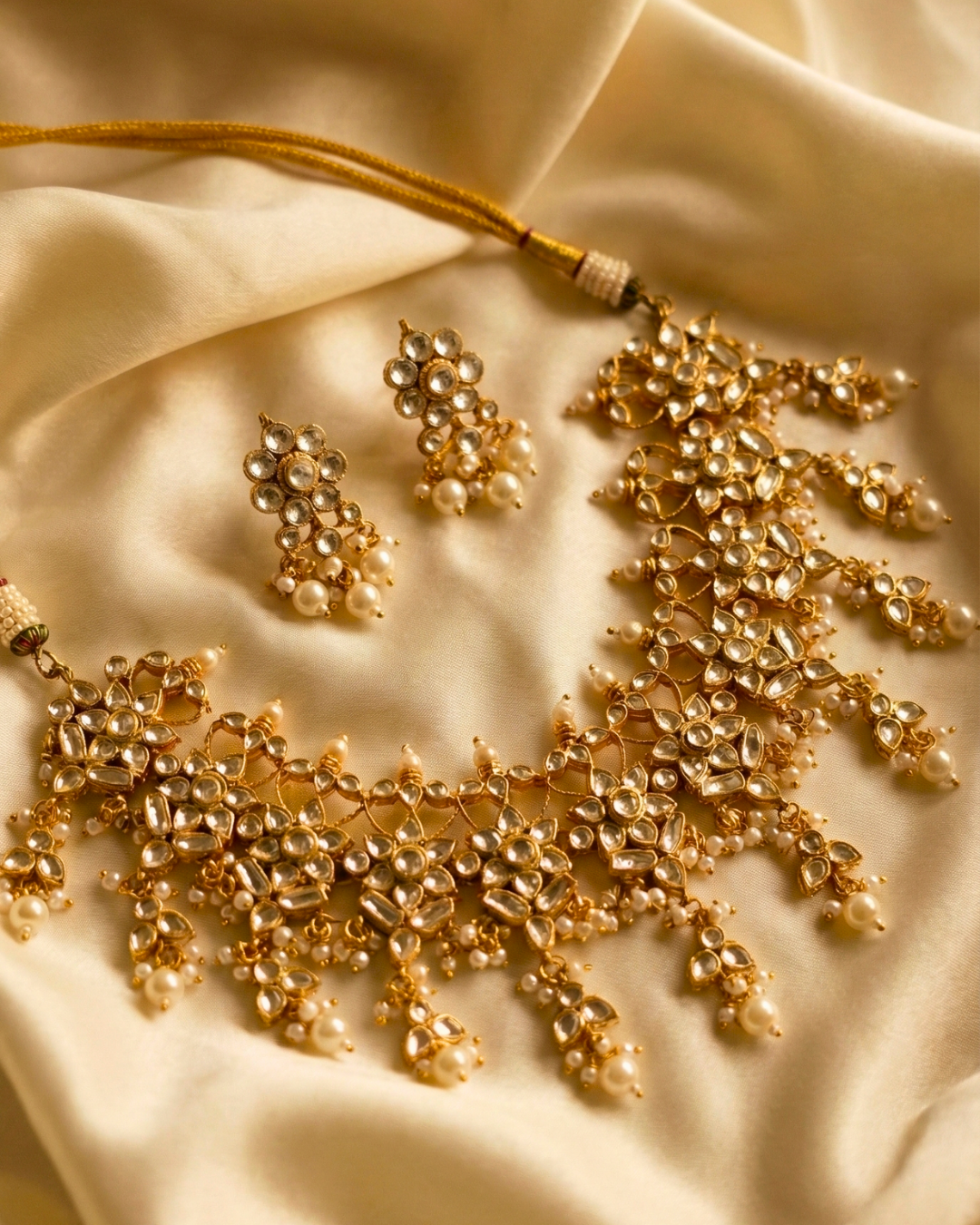 Ivory Noor Kundan Set