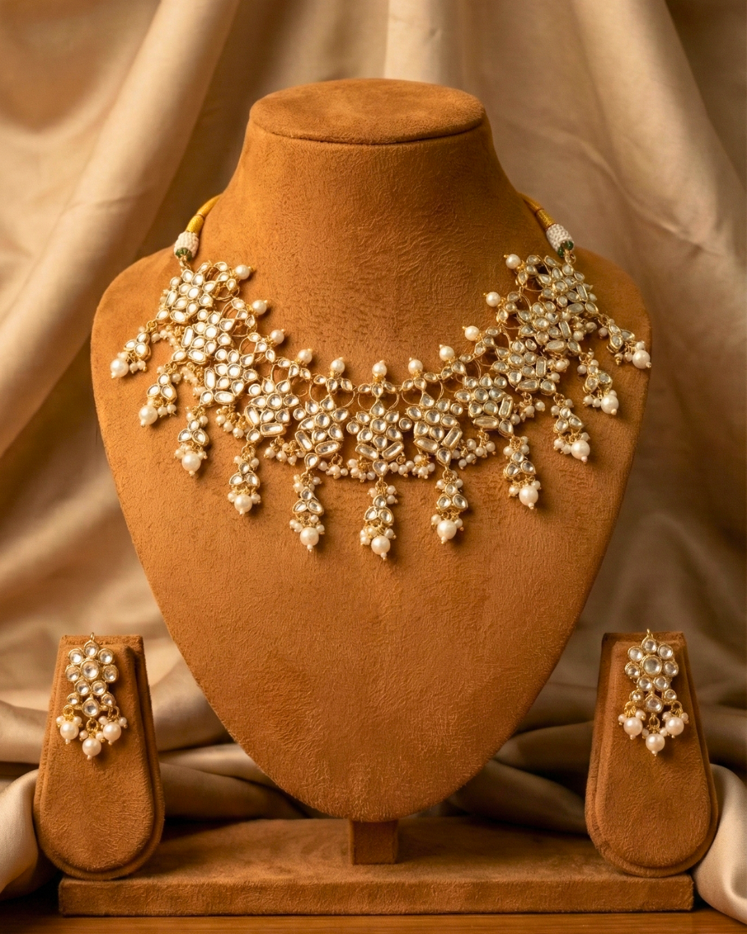 Ivory Noor Kundan Set
