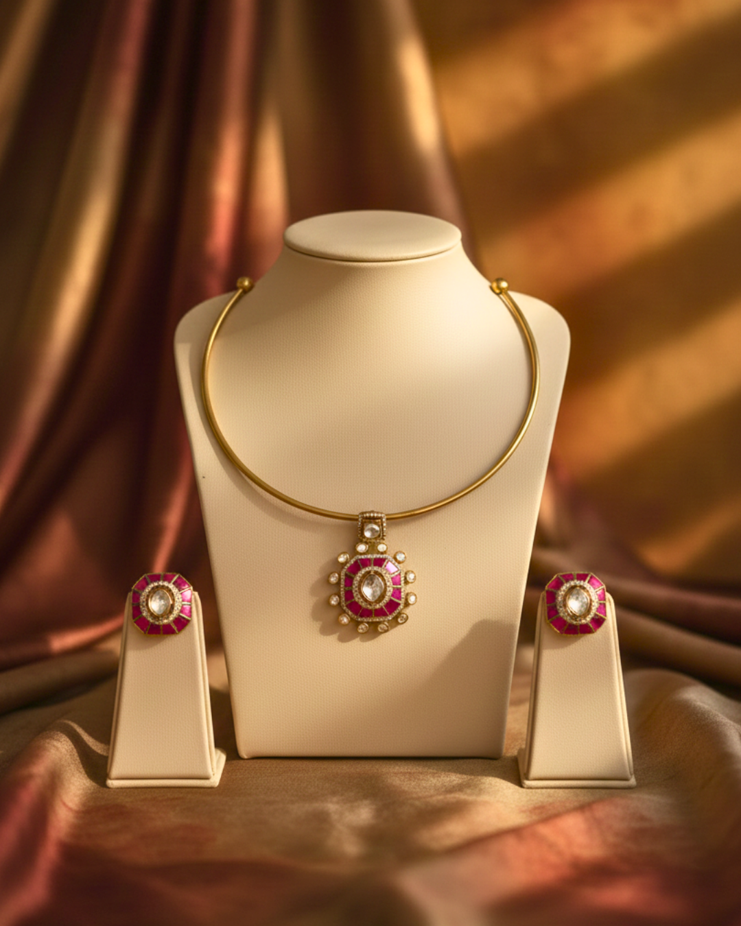 Aura Ruby Hasli Set