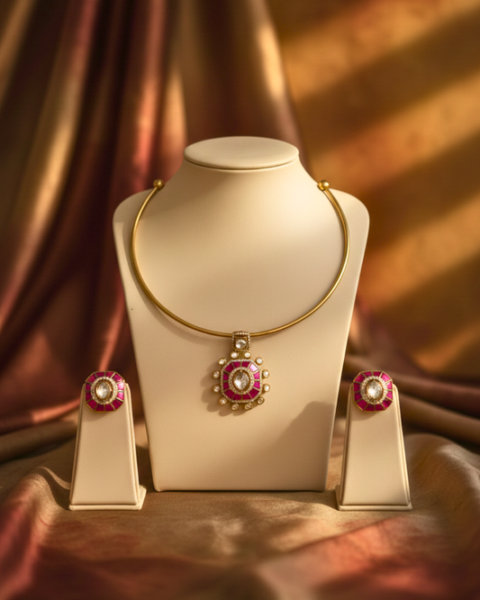 Aura Ruby Hasli Set