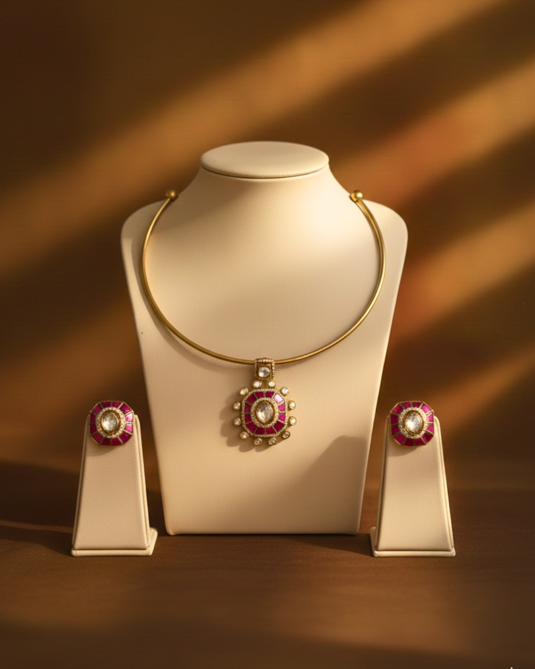 Aura Ruby Hasli Set