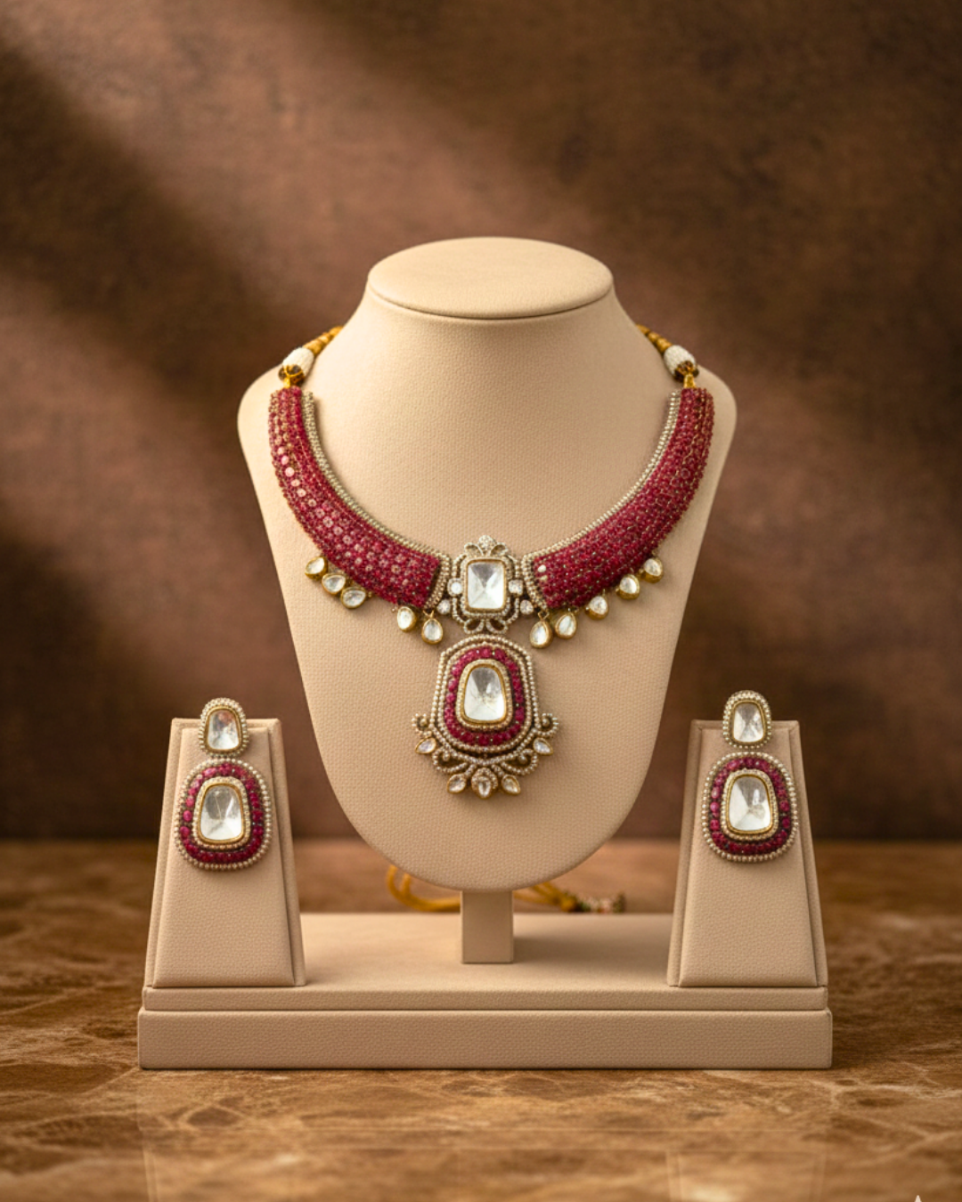 Noor-e-Ruby Choker Set