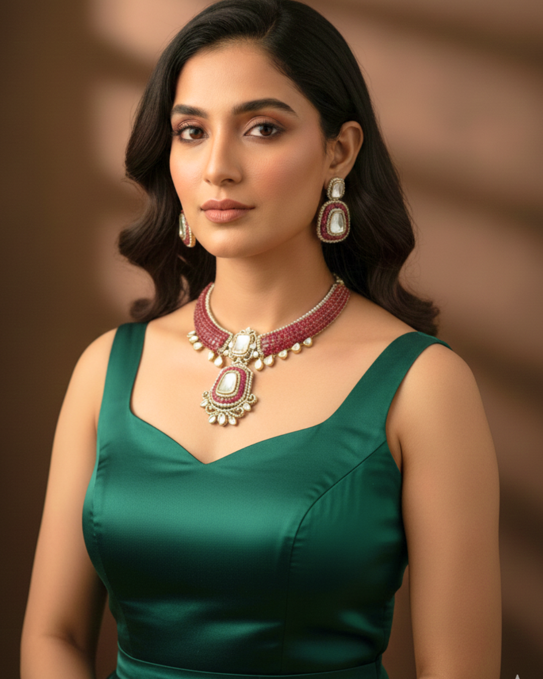 Noor-e-Ruby Choker Set