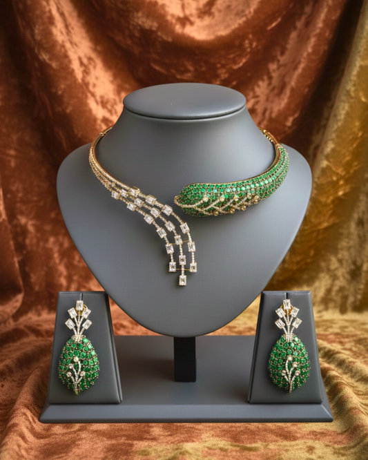 Emerald Verdant Asymmetric Set