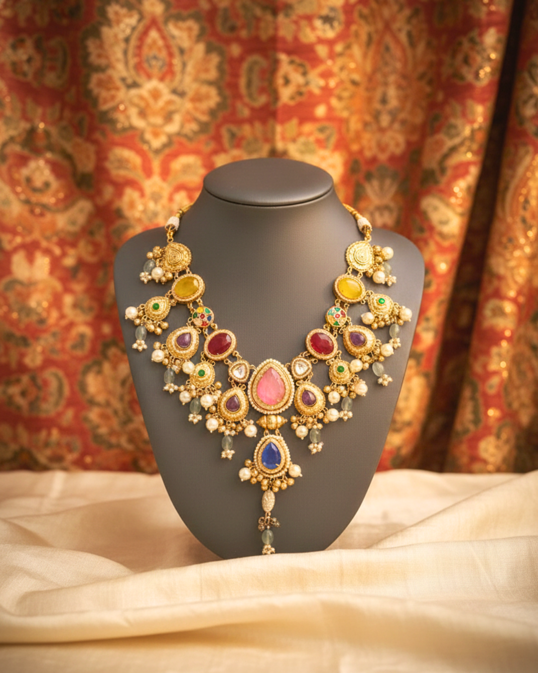Navrasa Heirloom Necklace Set
