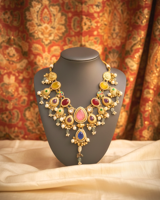 Navrasa Heirloom Necklace Set