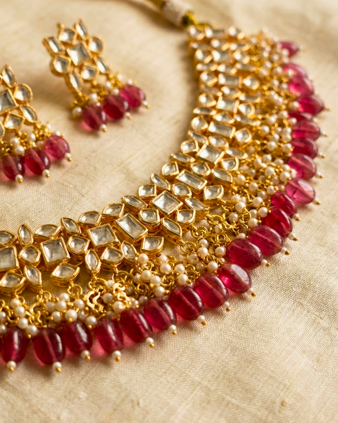 Rivaa Kundan Set