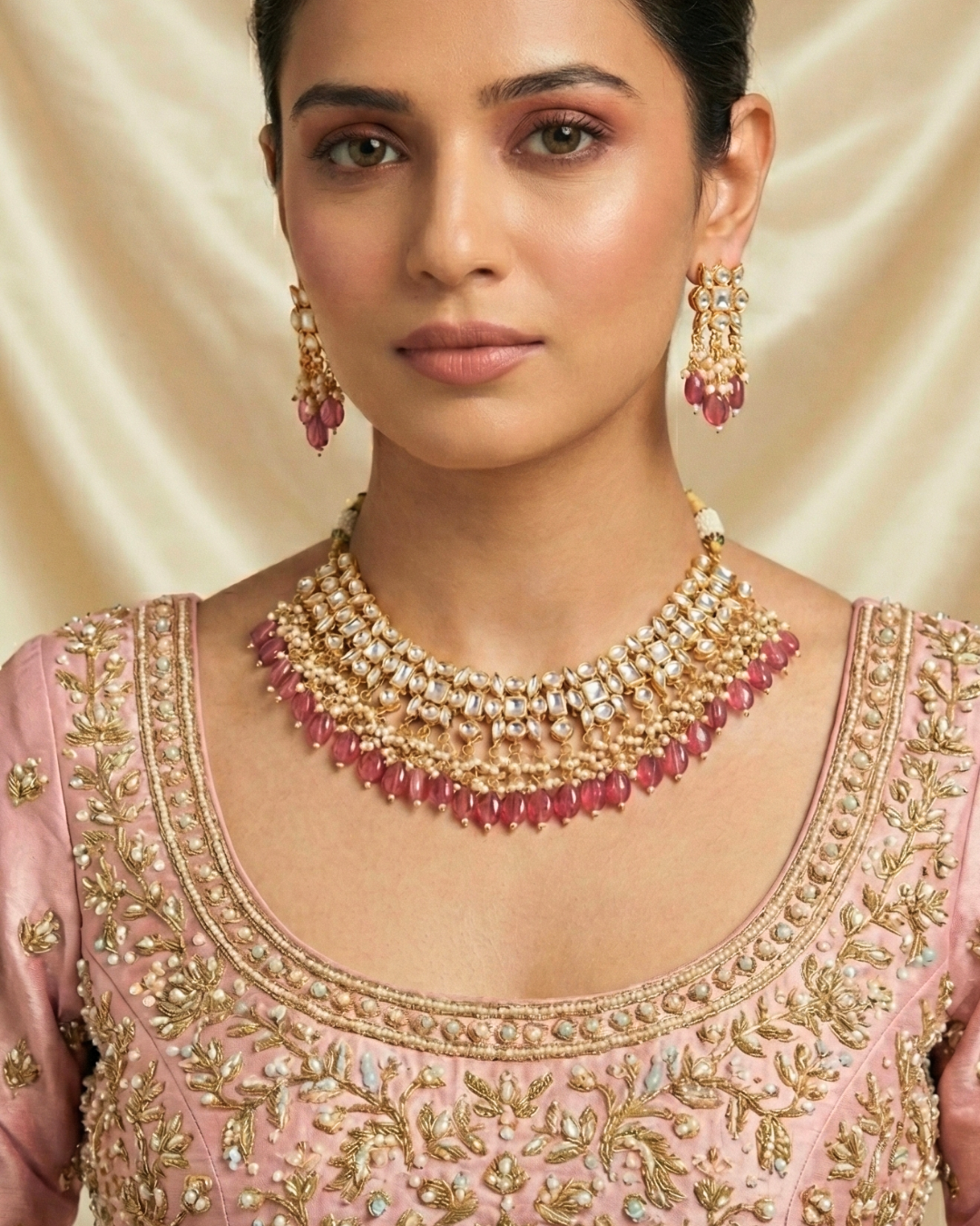 Rivaa Kundan Set