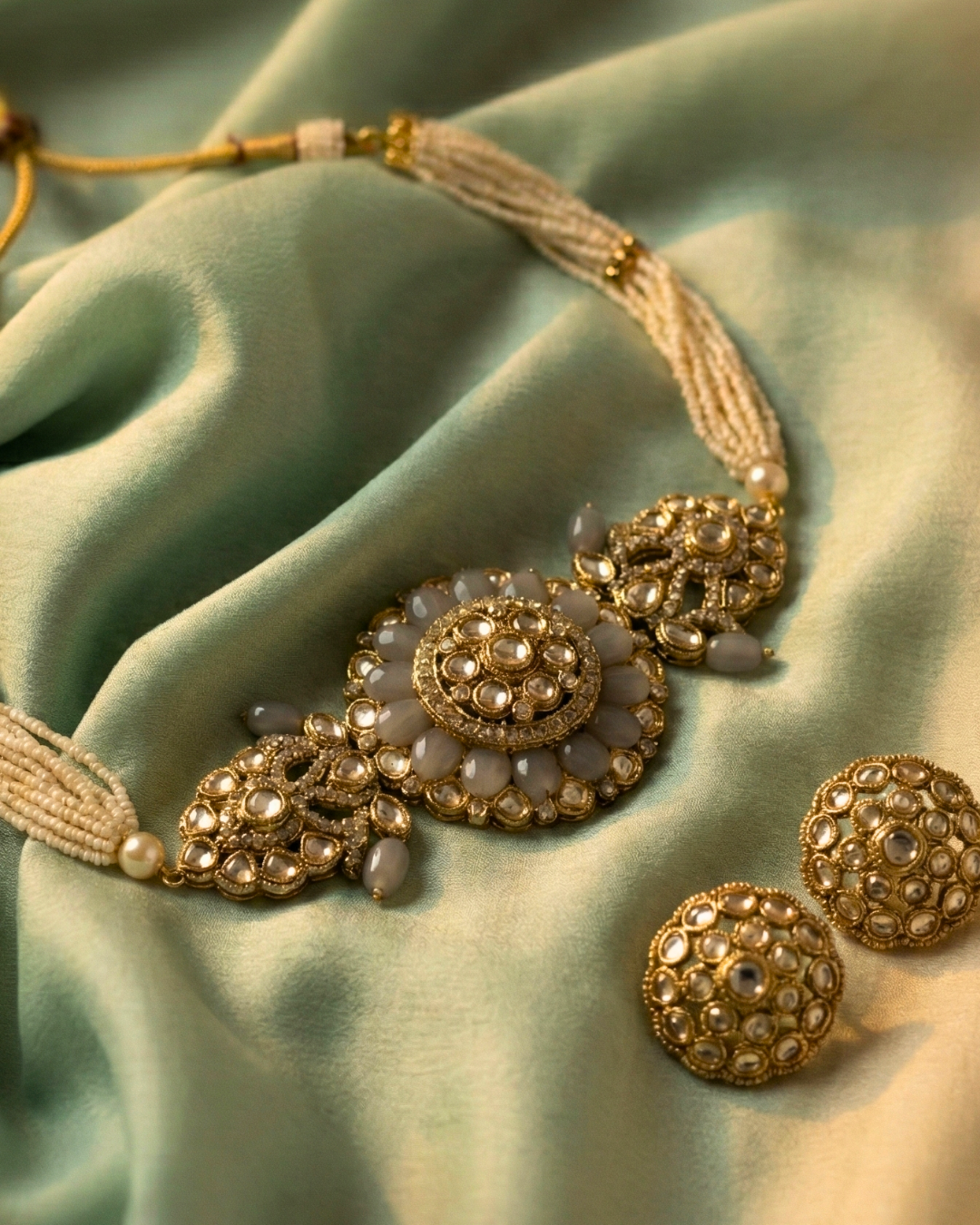Nizam-e-Khaas Pearl Choker