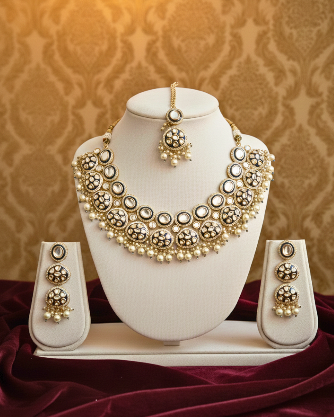 Évara Pearl Choker Set