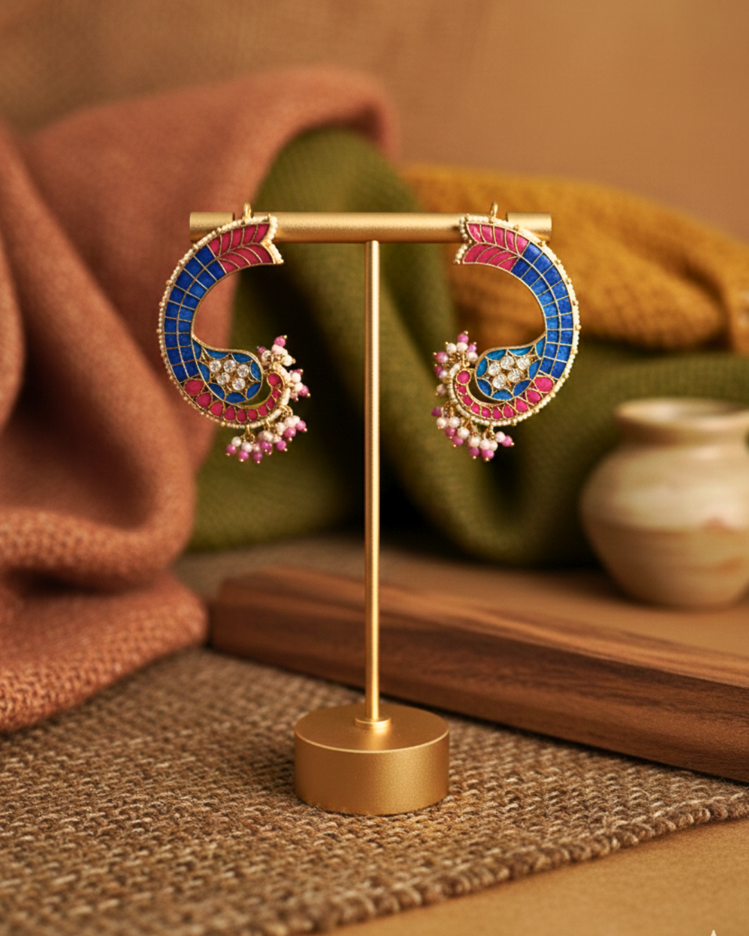 Rangrez Mayur Ear Cuffs