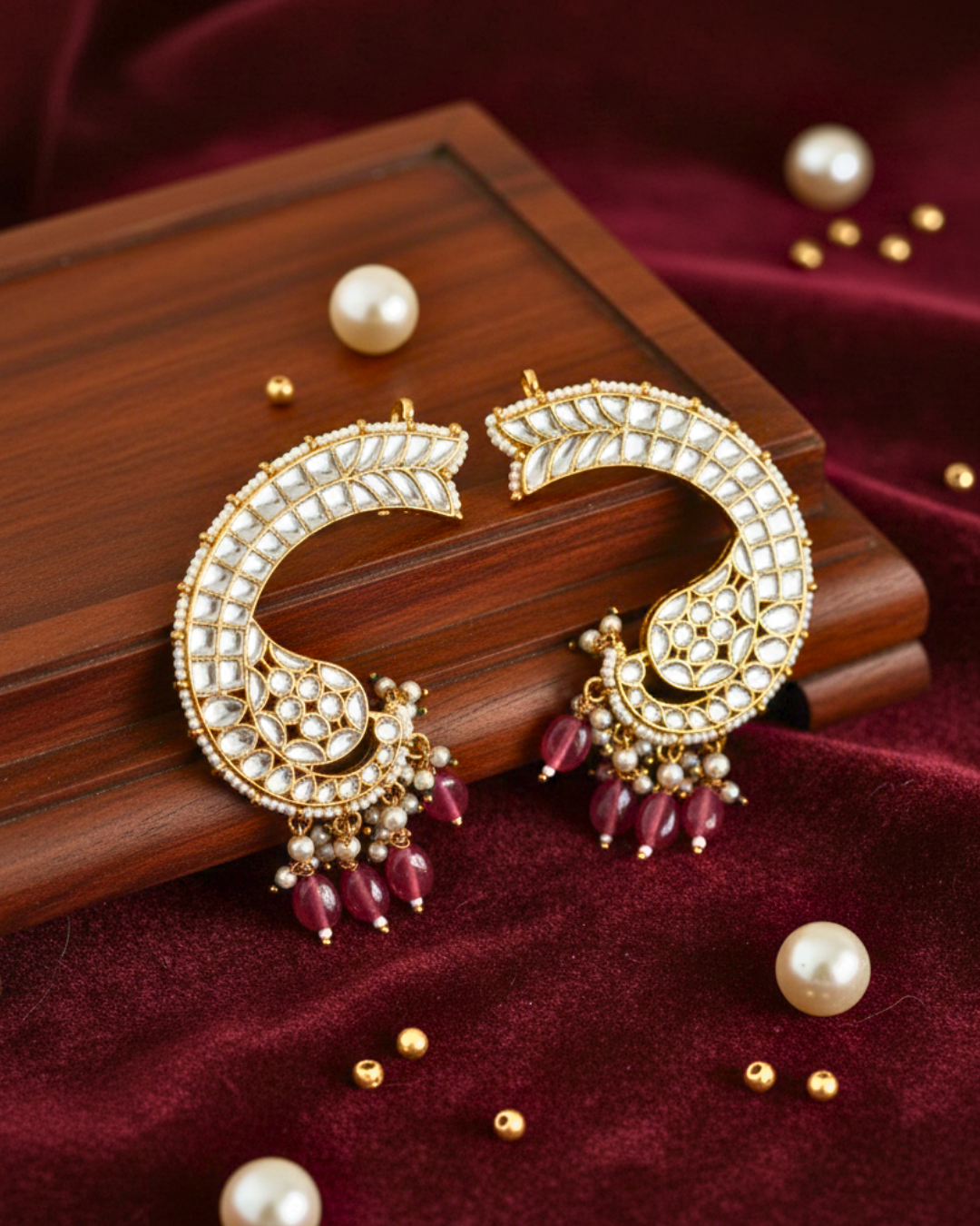 Malika-e-Khaas Ear Cuffs