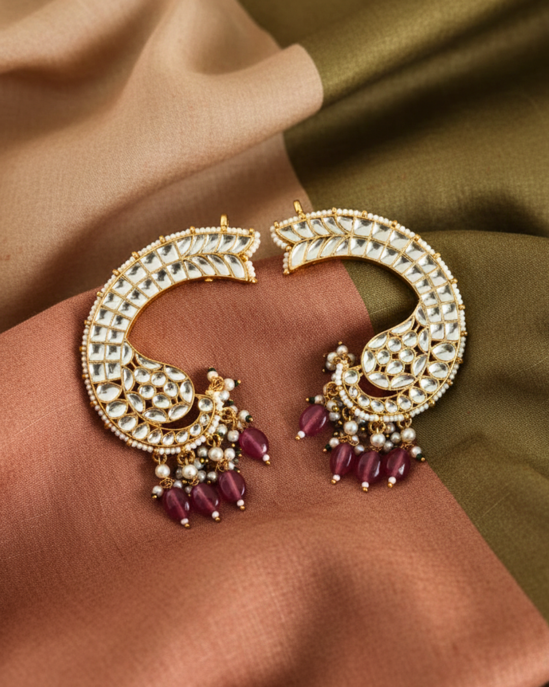 Malika-e-Khaas Ear Cuffs