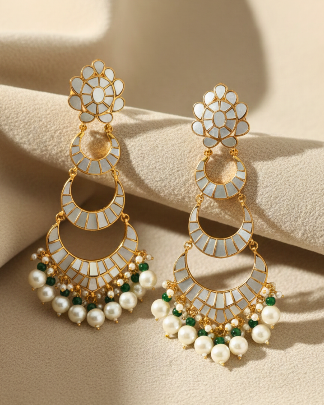 Saba Noor Chandelier Earrings