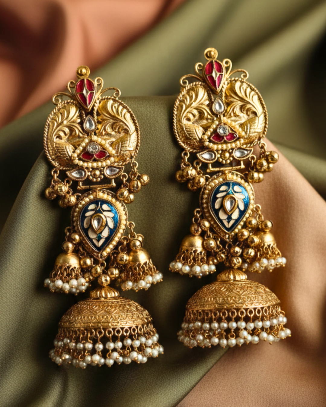 Nooré Jahan Jhumkas
