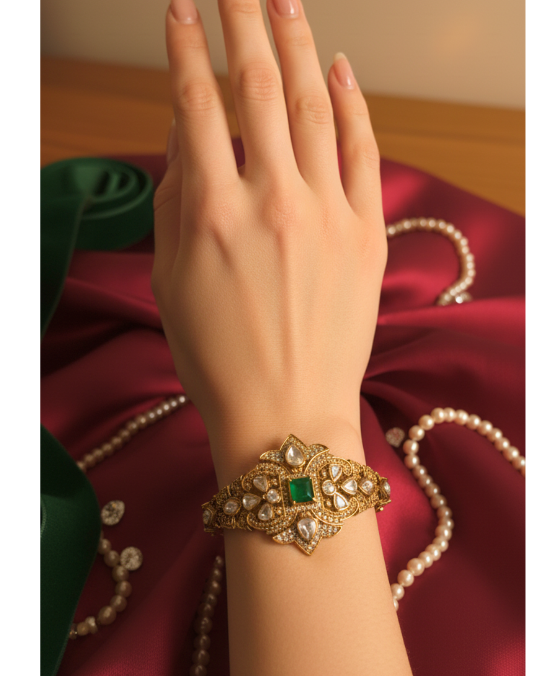 Nayab Emerald Bracelet