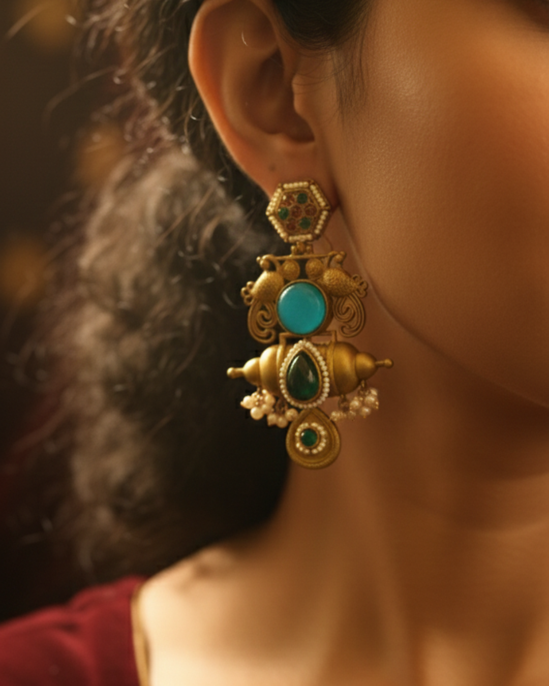 Firoza Earrings