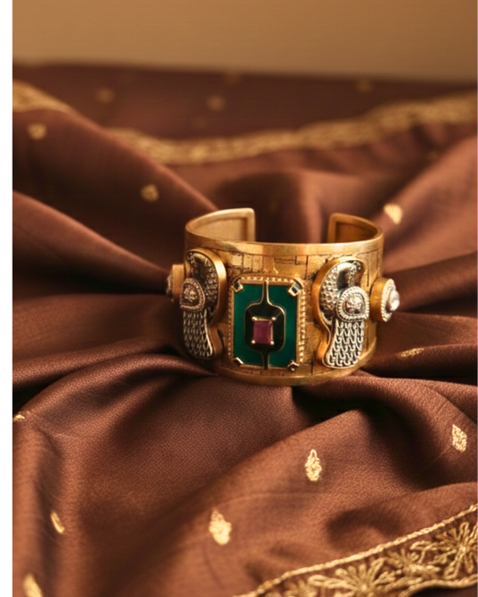 The Imperial Emerald Cuff