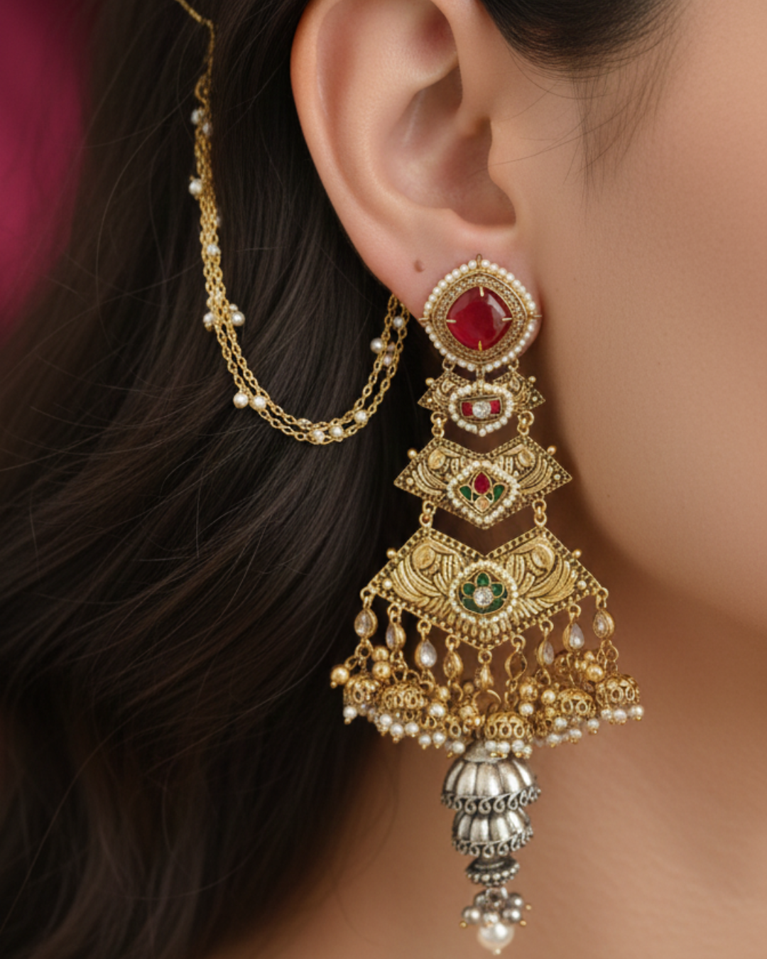 Iraa Rouge Earrings
