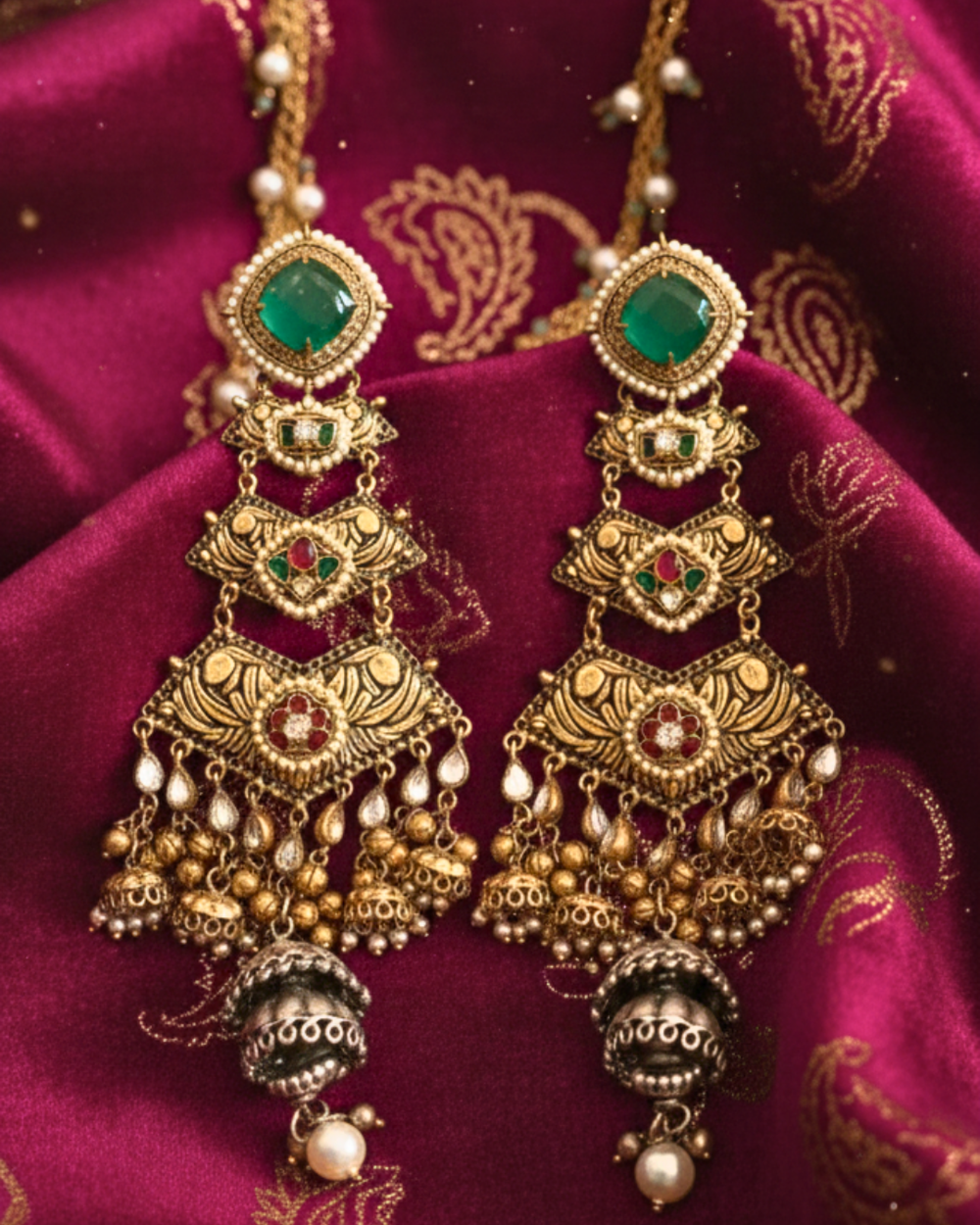 Elira Emerald Earrings