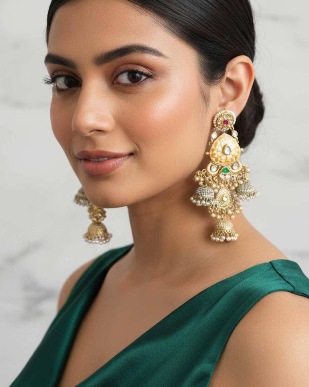 Iraa Ivory Royale Earrings