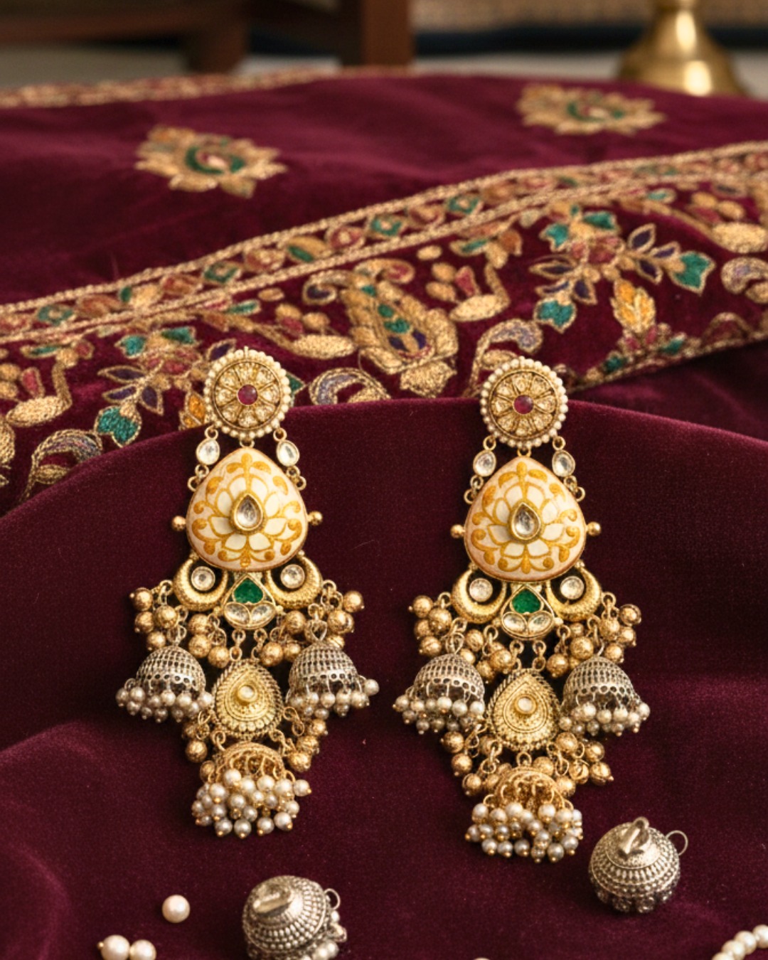 Iraa Ivory Royale Earrings