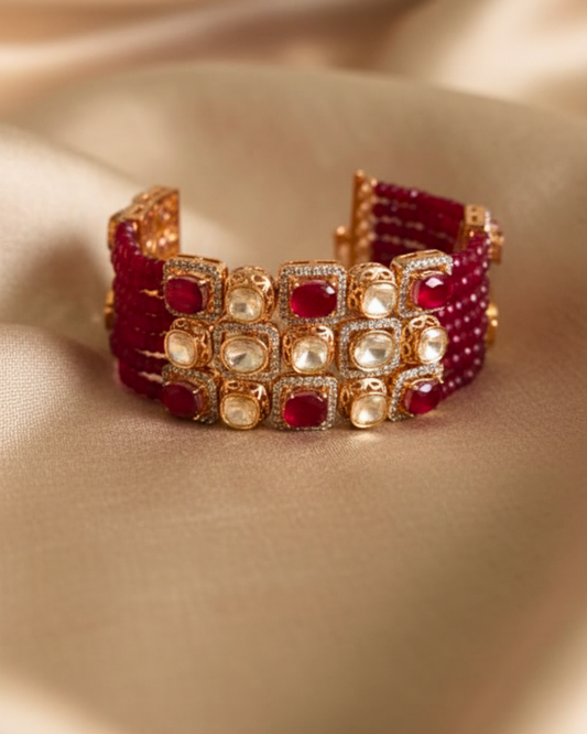 The Maharani Ruby Cuff