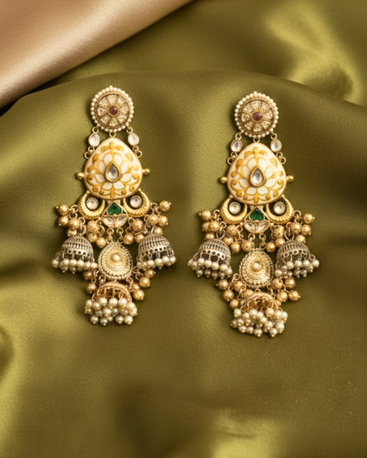 Iraa Ivory Royale Earrings