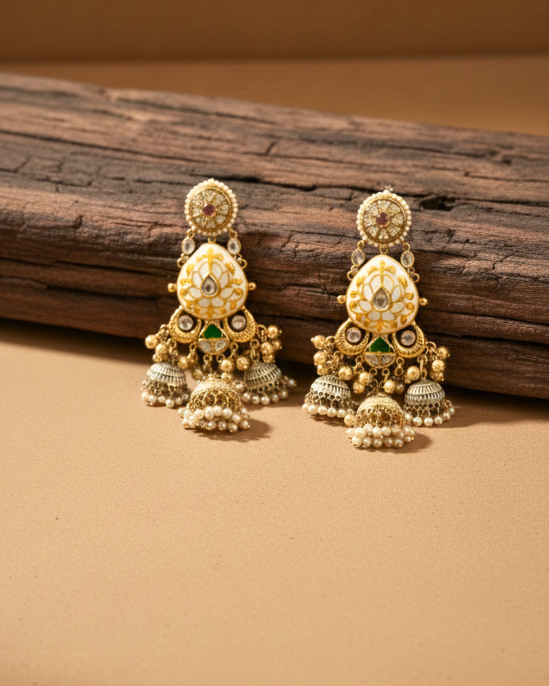 Iraa Ivory Royale Earrings